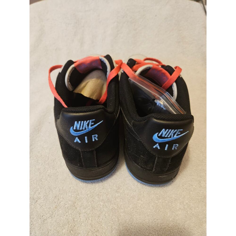 Nike Air Force 1 Low Black Sail Red Blue Sneakers Mens US 14 315122-005 - Picture 4 of 8
